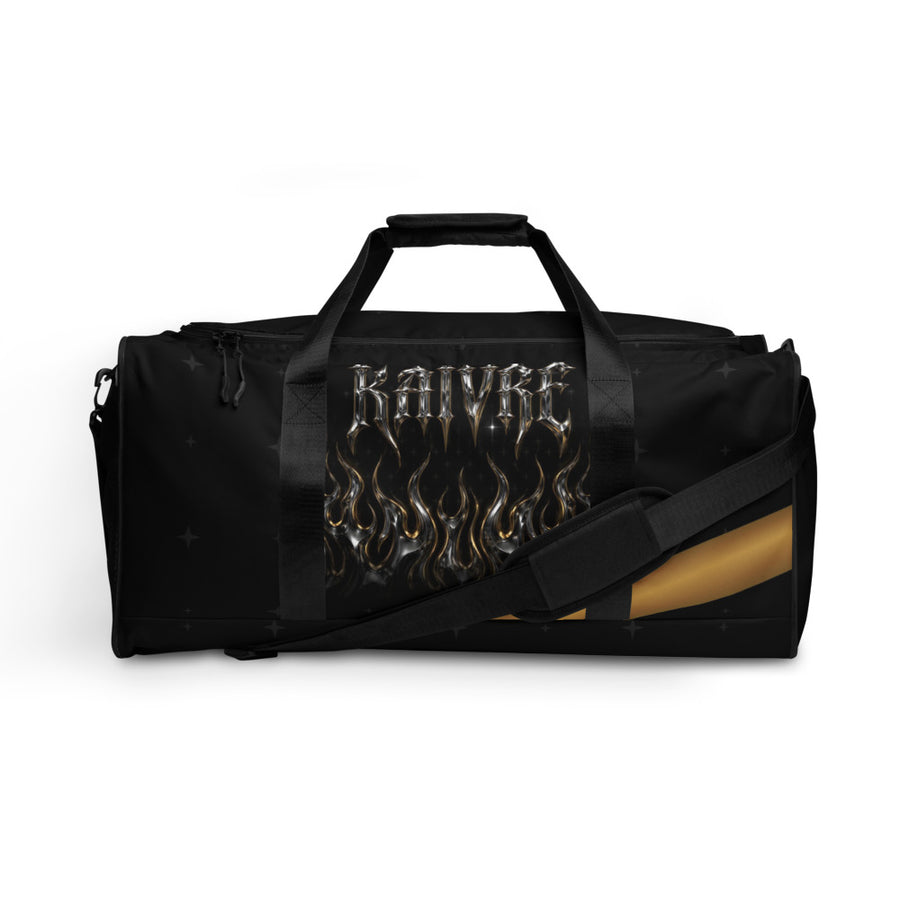 Chrome Harbor Duffle by KAIVRE. Edition number shown is an example.