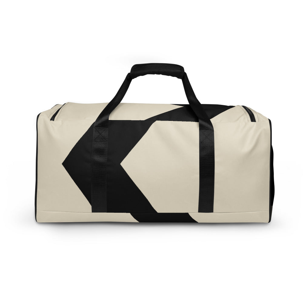 Big K Harbor Duffle by KAIVRE, back. Edition number shown is an example.