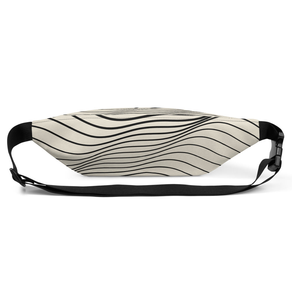 Swell Tide Waist Bag by KAIVRE, back. Edition number shown is an example.