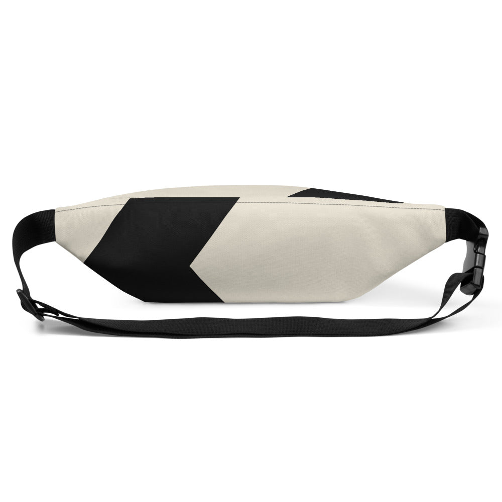 Big K Tide Waist Bag by KAIVRE, back. Edition number shown is an example.