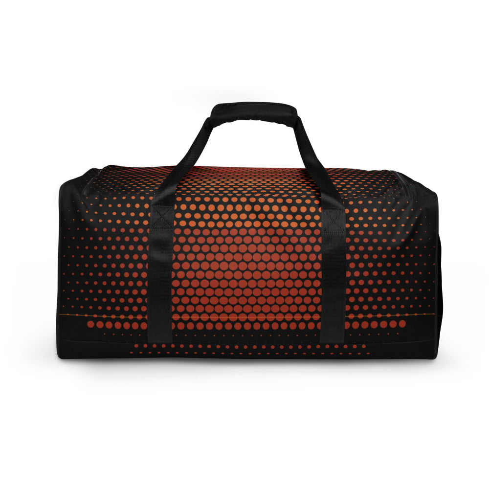 Sundown Harbor Duffle by KAIVRE, back. Edition number shown is an example.