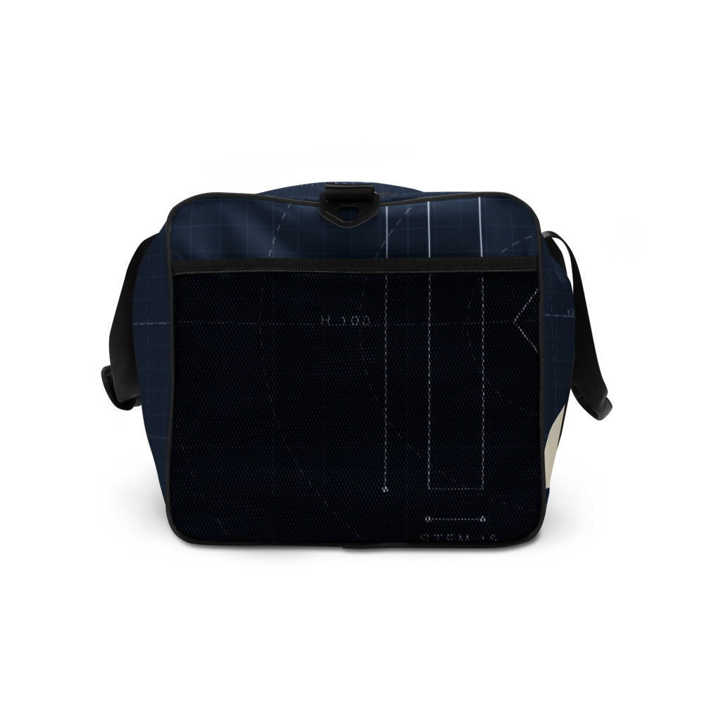 Blueprint Harbor Duffle, end panel
