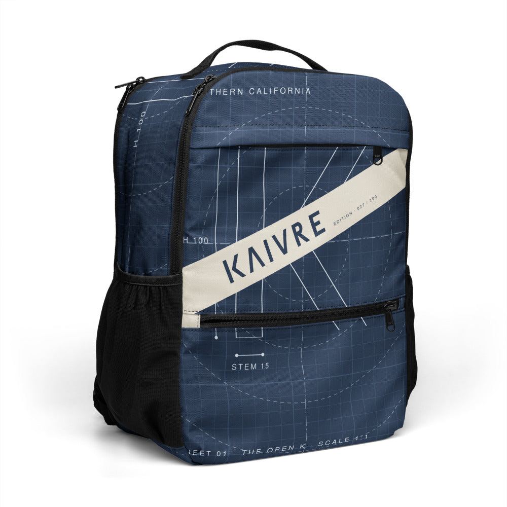 Blueprint Keeper Pack, three-quarter view from the right