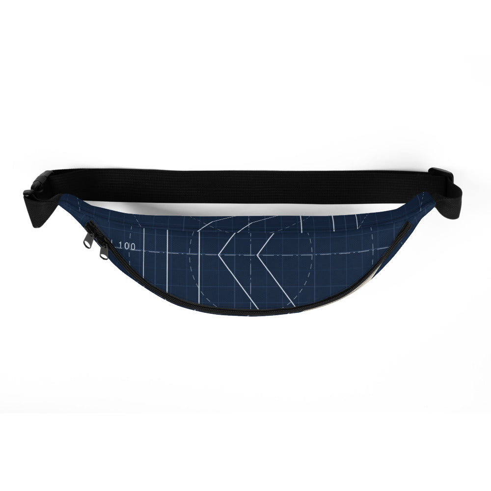 Blueprint Tide Waist Bag, top