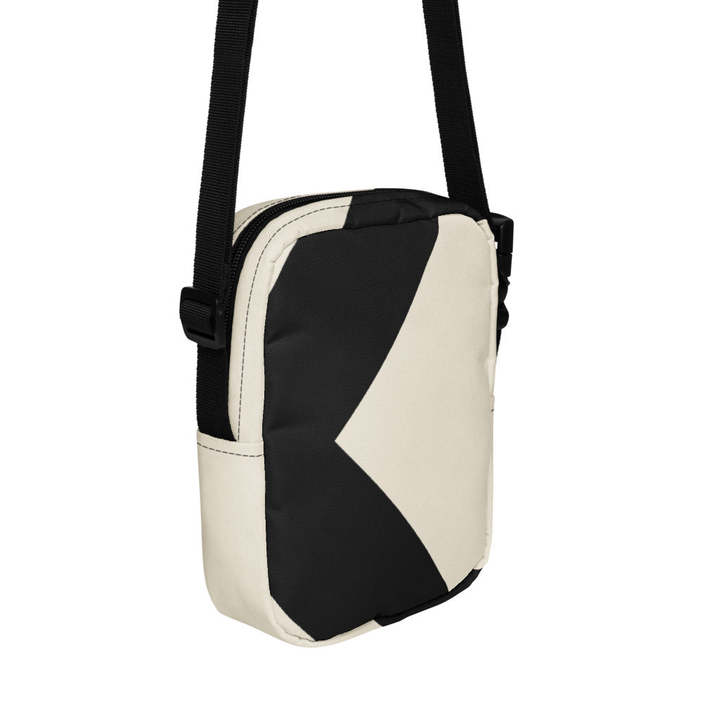 Big K Field Crossbody by KAIVRE, side. Edition number shown is an example.