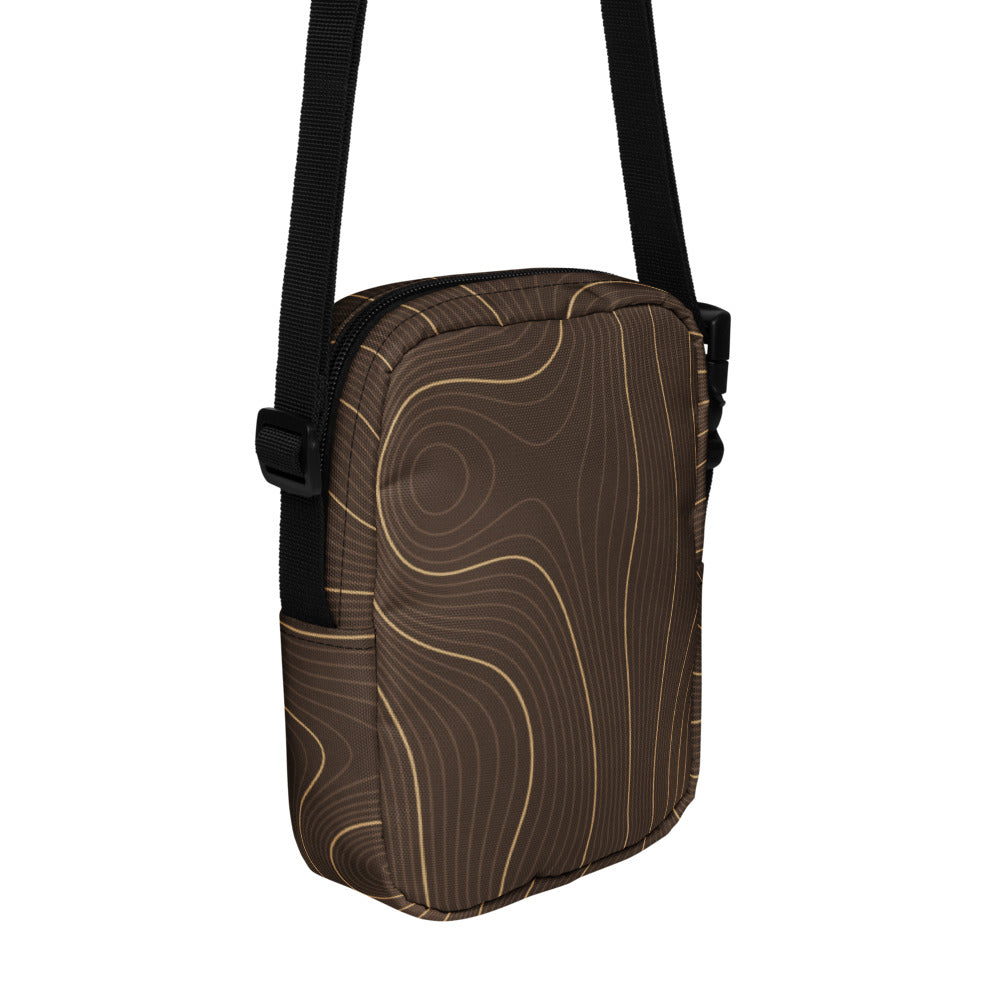 Grain Field Crossbody by KAIVRE, side. Edition number shown is an example.