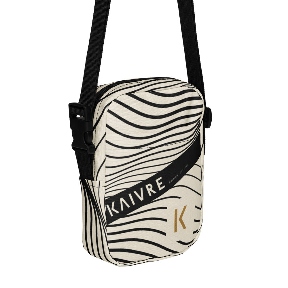 Swell Field Crossbody by KAIVRE, front. Edition number shown is an example.