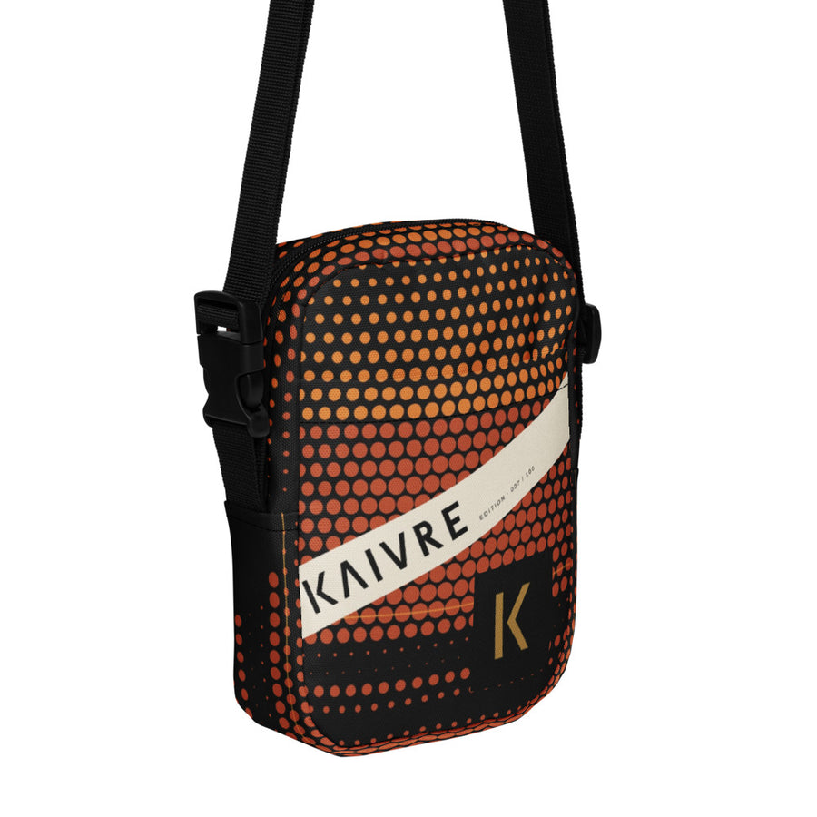 Sundown Field Crossbody by KAIVRE, front. Edition number shown is an example.