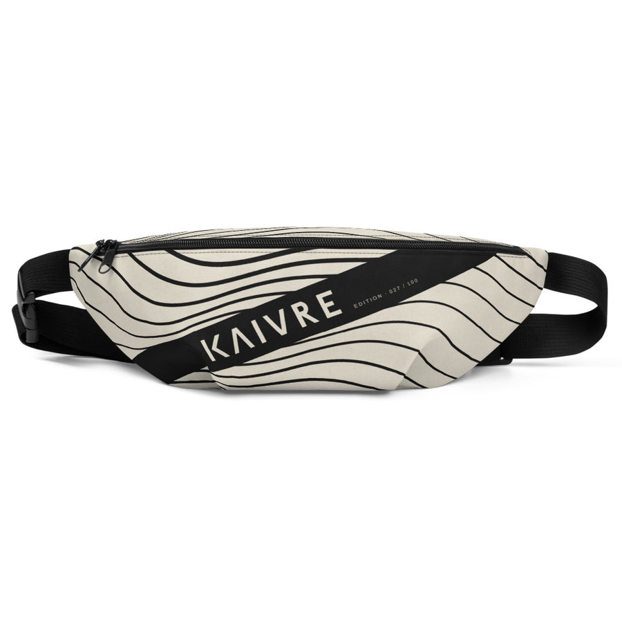 Swell Tide Waist Bag by KAIVRE, front. Edition number shown is an example.