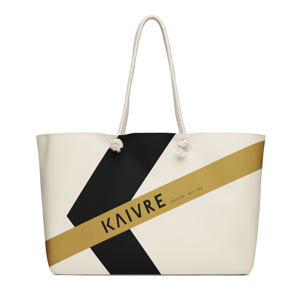 Big K Weekender by KAIVRE, front. Edition number shown is an example.