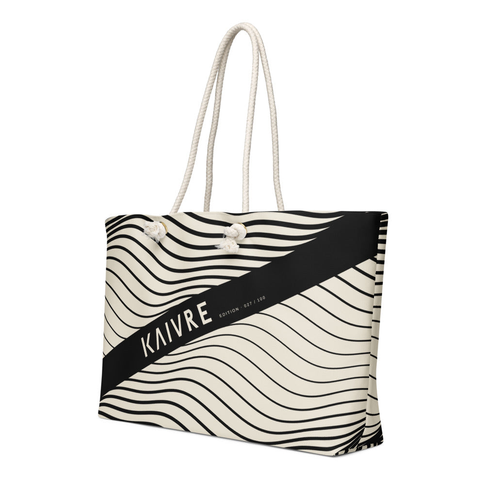Swell Weekender by KAIVRE, three-quarter view. Edition number shown is an example.