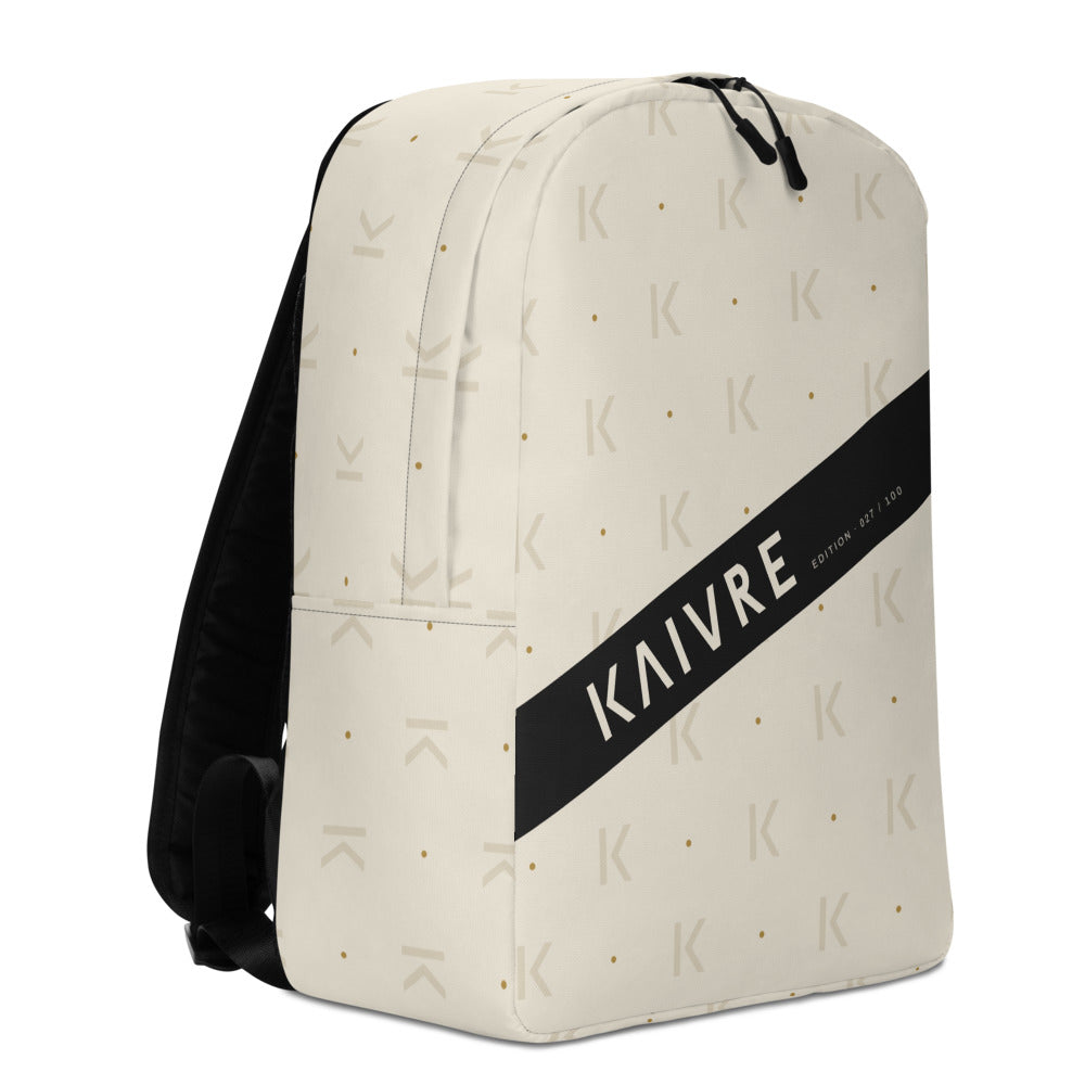 Open K Bone Daily Pack by KAIVRE, three-quarter view. Edition number shown is an example.
