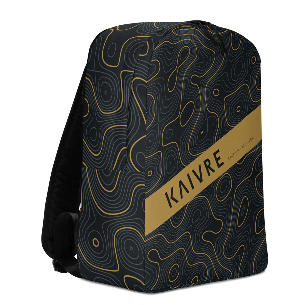 Tide Lines Daily Pack by KAIVRE, three-quarter view. Edition number shown is an example.