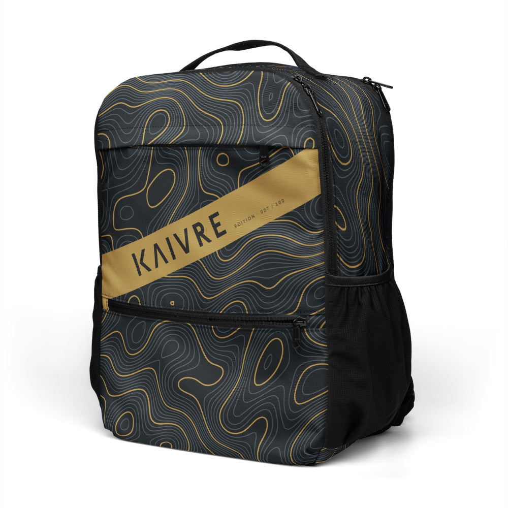 Tide Lines Keeper Pack by KAIVRE, three-quarter view. Edition number shown is an example.