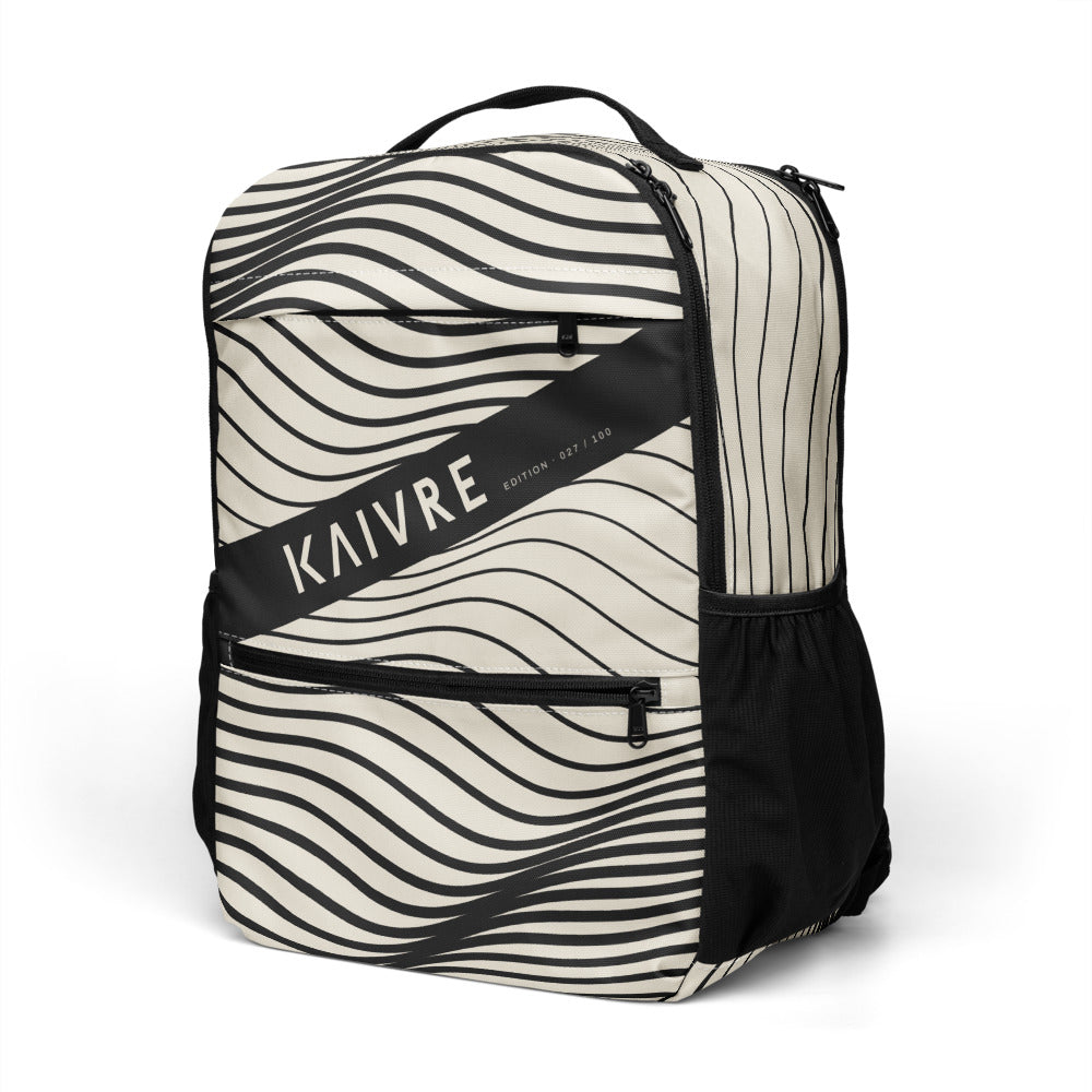 Swell Keeper Pack by KAIVRE, three-quarter view. Edition number shown is an example.