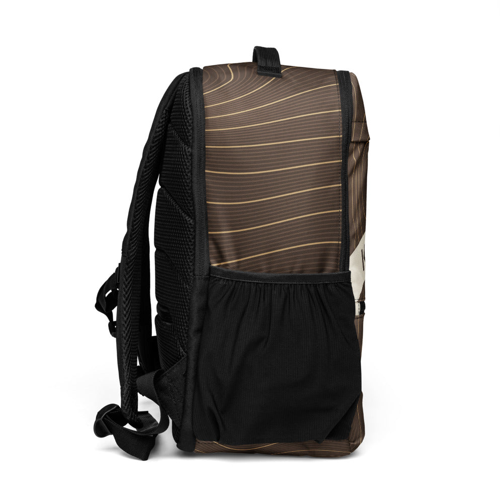 Grain Keeper Pack, side profile from the left