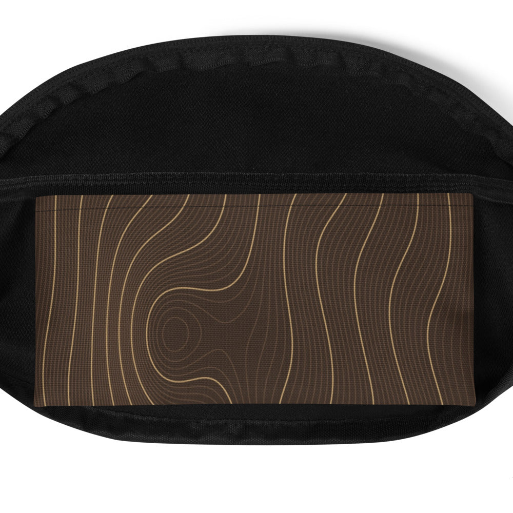 Grain Tide Waist Bag, inside the pocket