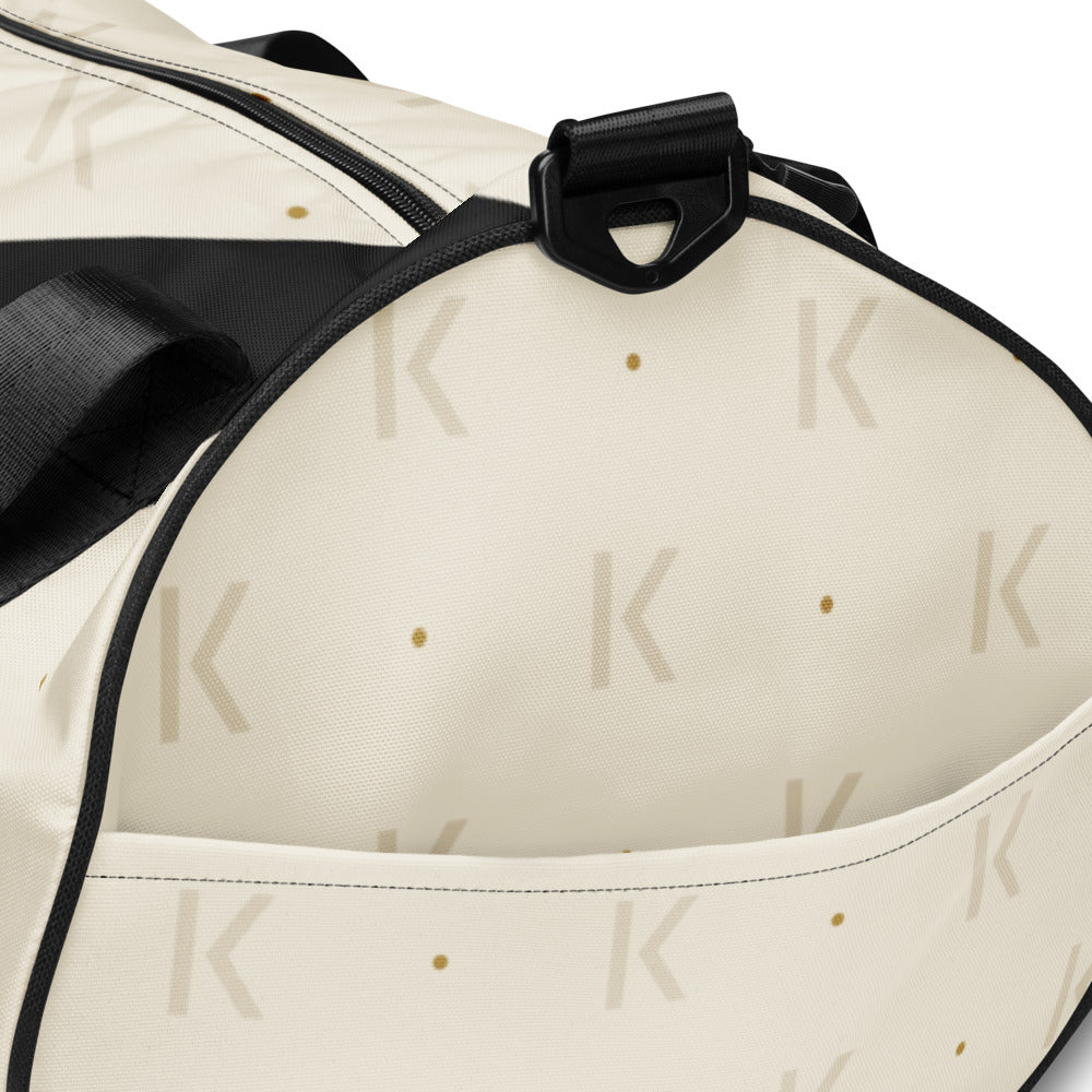 Open K Bone Studio Gym Bag, print close-up