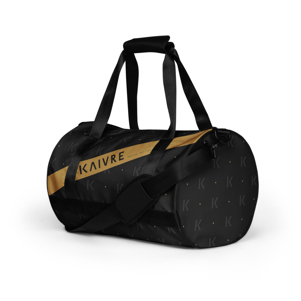 Open K Obsidian Studio Gym Bag, left end