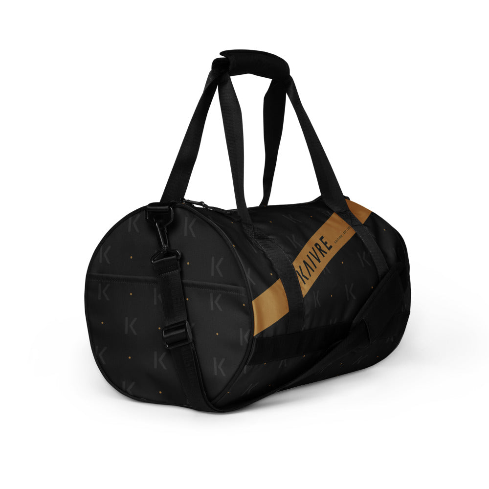Open K Obsidian Studio Gym Bag, right end