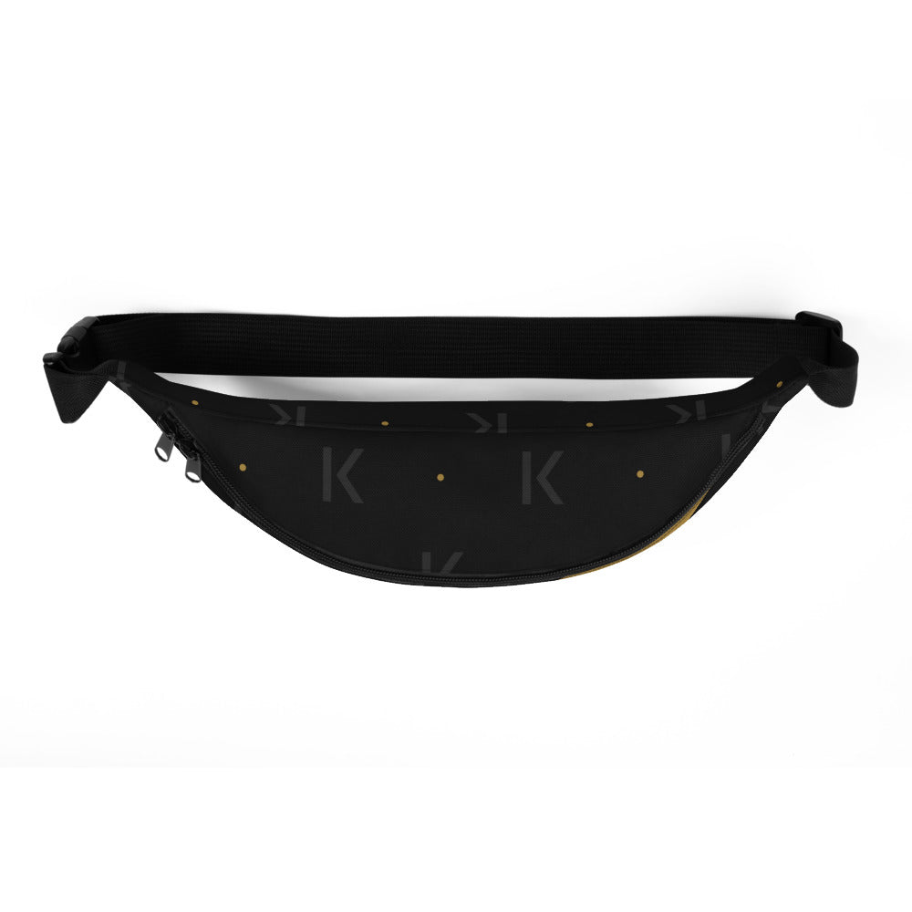 Open K Obsidian Tide Waist Bag, top