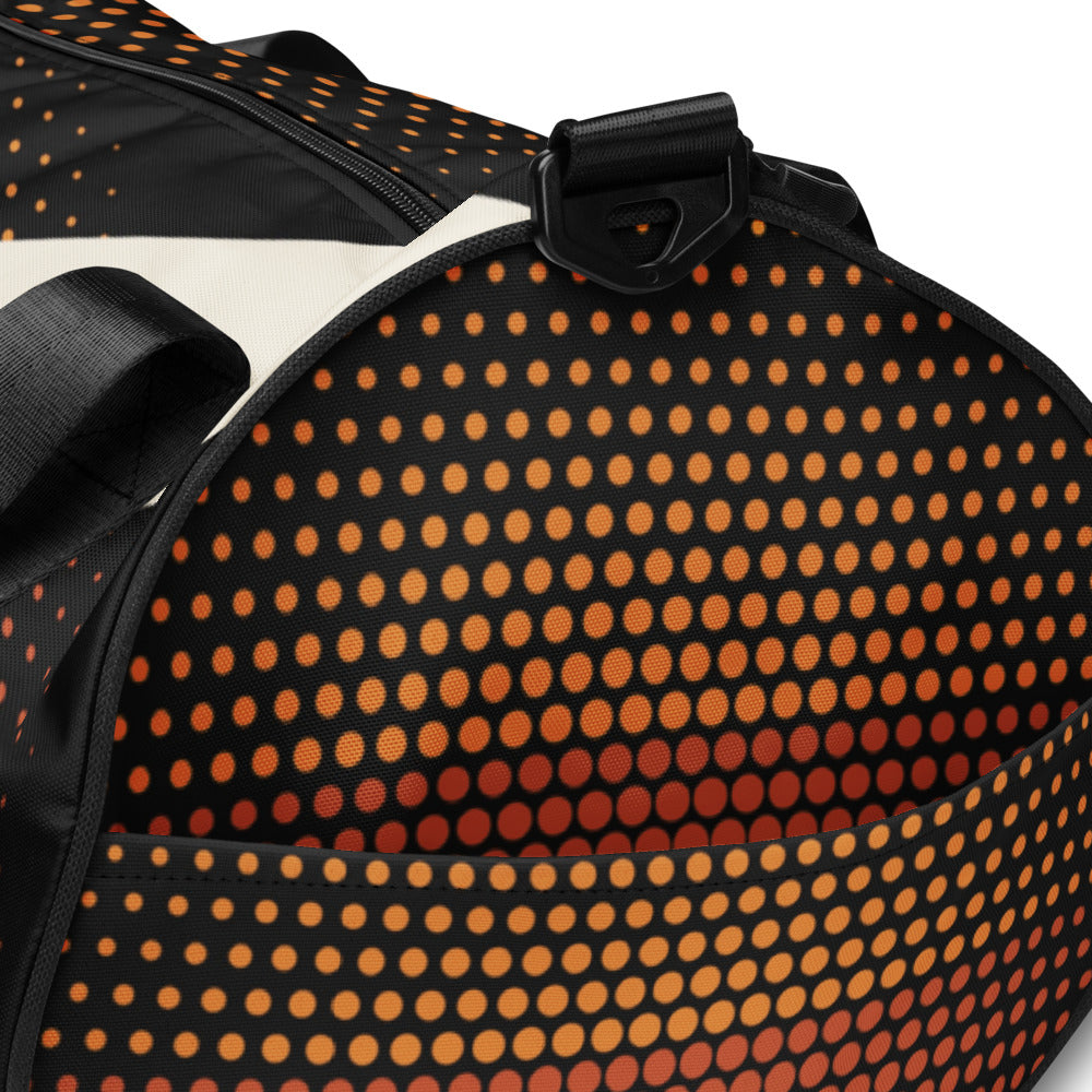 Sundown Studio Gym Bag, print close-up