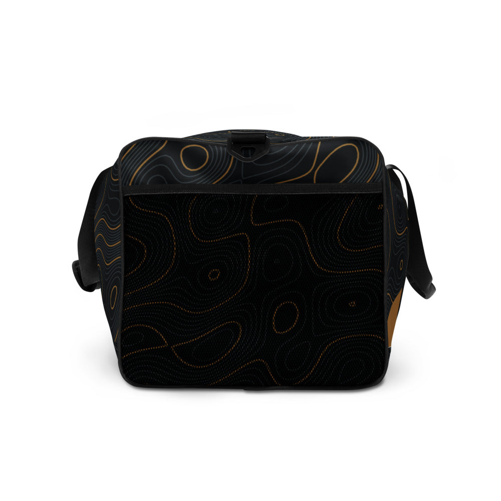 Tide Lines Harbor Duffle, end panel