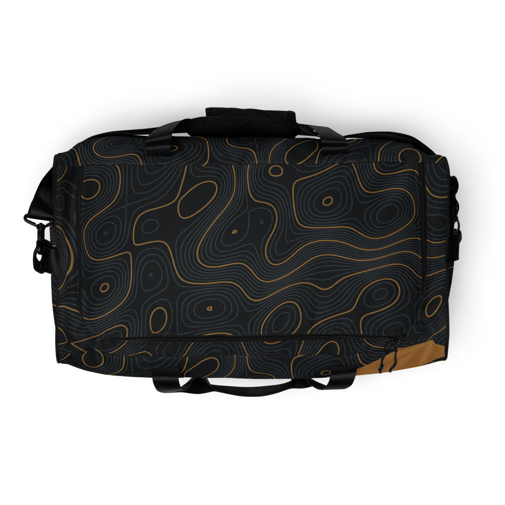 Tide Lines Harbor Duffle, top and handles