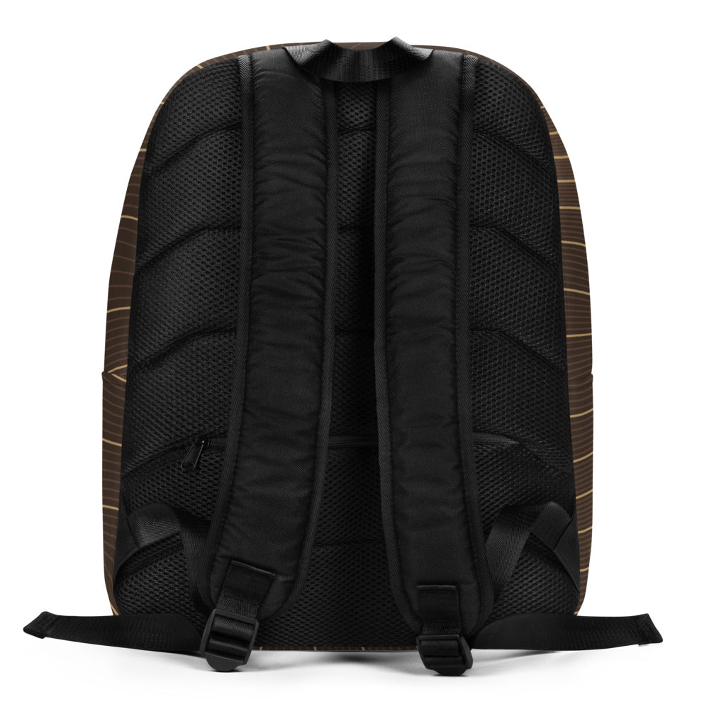 Grain Daily Pack by KAIVRE, back and straps. Edition number shown is an example.