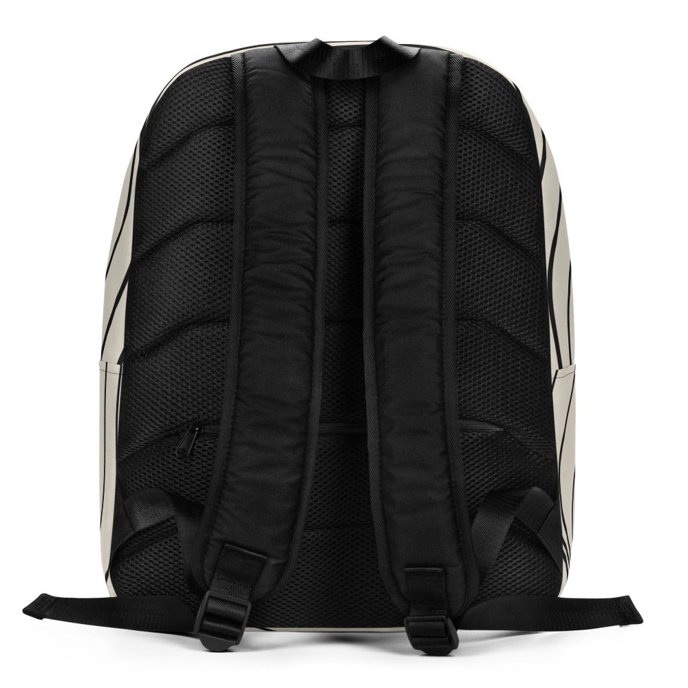 Swell Daily Pack by KAIVRE, back and straps. Edition number shown is an example.